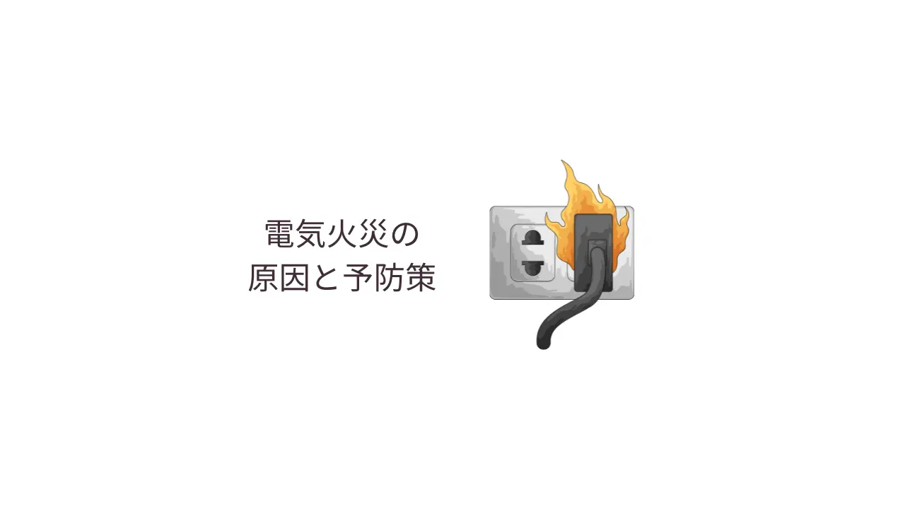 電気火災の原因と予防策